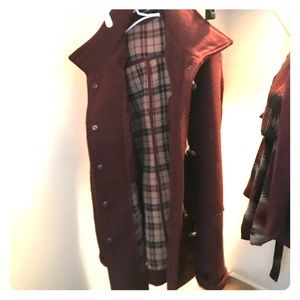 Maroon Thick Coat